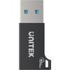 Adapter USB Typ-C - USB UNITEK A1049ABK01 Gniazdo USB Typ-C żeński