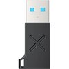 Adapter USB Typ-C - USB UNITEK A1049ABK01 Wtyczka USB Typ-A męski
