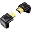 Adapter HDMI - HDMI (kątowy) UNITEK A1046ABK03