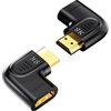 Adapter HDMI - HDMI (kątowy) UNITEK A1047ABK03