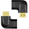 Adapter HDMI - HDMI (kątowy) UNITEK A1047ABK03 Typ kabla HDMI - HDMI