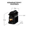 Ekspres DELONGHI Nespresso Inissia EN80.B Czarny Kolor Czarny