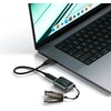 Hub SATECHI ST-E2230M USB Typu C 3.2 Gen. 2, Pasywny Liczba portów wyjściowych [szt.] 1