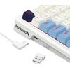Klawiatura REDRAGON Antonium Pro K728WBB-RGB-PRO Interfejs Bluetooth
