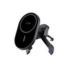 Uchwyt na telefon TECH-PROTECT V6 Magsafe Vent Wireless Charger 15W Czarny Kolor Czarny