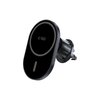 Uchwyt na telefon TECH-PROTECT V6 Magsafe Dashboard & Vent Wireless Charger 15W Czarny Kolor Czarny