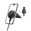 Uchwyt na telefon TECH-PROTECT V5 Magsafe CD & Vent Wireless Charger 15W Czarny Miejsce montażu Kratka nawiewu