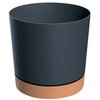 Doniczka PROSPERPLAST Tubo DPOD130-S433 Antracytowy