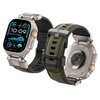 Pasek SPIGEN DuraPro Armor do Apple Watch 6/7/8/9/10/SE/Ultra 1/2 (44/45/46/49mm) Zielony Materiał Tworzywo sztuczne