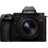 Aparat bezlusterkowy PANASONIC Lumix S5II (DC-S5M2) Body Czarny + Obiektyw S-R1840 18–40 mm f/4.5 24.2Mpix Obiektyw w zestawie Tak