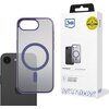 Etui 3MK Frosty MagCase do Apple iPhone 16e Fioletowy Etui z powerbankiem Nie