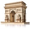 Zabawka drewniana LITTLE STORY 3D Łuk triumfalny (164 elementy) Wymiary po złożeniu [cm] 17 x 11 x 14.6
