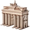 Zabawka drewniana LITTLE STORY 3D Brama Brandenburska (267 elementów) Wymiary po złożeniu [cm] 18.5 x 18 x 10.5