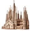 Zabawka drewniana LITTLE STORY 3D Sagrada familia (601 elementów) Seria Architecture
