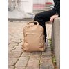 Plecak na laptopa GOLLA Backpack Orion 16 cali Kawowy Funkcje dodatkowe Pas mocujący do walizki