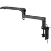 Ramię mikrofonowe ENDORFY Broadcast Low Profile RGB Boom Arm Obciążenie głowicy 2 kg Dołączone akcesoria Adapter gwintu 3/8" na 5/8"
