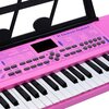 Keyboard MUSICMATE MM-03 KeyDeluxe Różowy Głośniki wbudowane Tak
