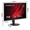 Monitor VIEWSONIC VA2708-HDJ 27" 1920x1080px IPS 100Hz Częstotliwość odświeżania obrazu [Hz] 100