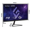 Monitor VIEWSONIC VX2779A-HD-PRO 27" 1920x1080px IPS 240Hz 1ms [MPRT] Częstotliwość odświeżania obrazu [Hz] 240