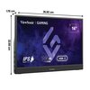 Monitor VIEWSONIC VX1654 16" 1920x1080px IPS 144Hz 4 ms [GTG] Czas reakcji matrycy [ms] 4 [GTG]
