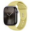 Pasek CRONG Sport Liquid do Apple Watch 2/3/4/5/6/7/8/9/10/SE/SE 2022 (38/40/41/42mm) Żółty Gwarancja 24 miesiące
