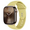 Pasek CRONG Sport Liquid do Apple Watch 2/3/4/5/6/7/8/9/10/SE/SE 2022 (38/40/41/42mm) Żółty Rodzaj urządzenia Smartwatch