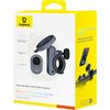 Uchwyt na telefon do roweru BASEUS PrimeTrip C40569001121-00 Czarny Materiał ABS