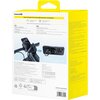 Uchwyt na telefon do roweru BASEUS PrimeTrip C40569001121-00 Czarny Montaż Do kierownicy