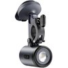 Uchwyt na telefon do roweru BASEUS PrimeTrip 2w1 C12569000121-00 Czarny + Lampka rowerowa Materiał ABS