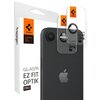 Nakładka na obiektyw SPIGEN Optik Pro Glas.Tr Ez Fit do Apple iPhone 16e Czarny Model telefonu iPhone 16E