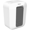 Niszczarka FELLOWES LX50 17 L, P-4, Ścinki, Funkcja cofania Biały Niszczy Spinacze