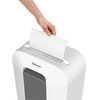 Niszczarka FELLOWES LX50 17 L, P-4, Ścinki, Funkcja cofania Biały Blokada bezpieczeństwa Tak