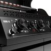 Grill gazowy KOLER Krone S1 Czarny 21.6 kW 73 x 46 cm Kółka Tak