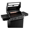Grill gazowy KOLER Krone S1 Czarny 21.6 kW 73 x 46 cm Pokrywa Tak