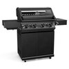 Grill gazowy KOLER Krone S1 Czarny 21.6 kW 73 x 46 cm Materiał wykonania rusztu Żeliwo