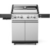 Grill gazowy KOLER Krone S1 Silver 21.6 kW 73 x 46 cm Liczba palników 6