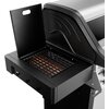 Grill gazowy KOLER Krone S1 Silver 21.6 kW 73 x 46 cm Funkcje Kółka, Pokrywa, Półki boczne, Termometr