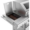 Grill gazowy KOLER Krone S2 Silver 21.6 kW 74 x 46 cm Głębokość [cm] 58