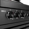 Grill gazowy KOLER Krone S2 Black 21.6 kW 74 x 46 cm Głębokość [cm] 58