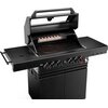 Grill gazowy KOLER Krone S2 Black 21.6 kW 74 x 46 cm Materiał wykonania grilla Stal nierdzewna