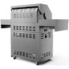 Grill gazowy KOLER Krone S3 Silver 21.6 kW 74 x 47 cm Wyposażenie Reduktor ciśnieniowy
