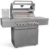 Grill gazowy KOLER Krone S3 Silver 21.6 kW 74 x 47 cm Liczba rusztów 1