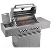 Grill gazowy KOLER Krone S3 Silver 21.6 kW 74 x 47 cm Termometr Tak