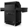 Grill gazowy KOLER Krone S3 Czarny 21.6 kW 74 x 47 cm Wyposażenie Wąż