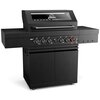 Grill gazowy KOLER Krone S3 Czarny 21.6 kW 74 x 47 cm Powierzchnia rusztu [cm] 74 x 47