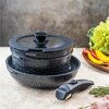 Zestaw garnków KLAUSBERG KB-7858 (5 elementów) Przeznaczenie Kuchnie ceramiczne