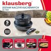 Zestaw garnków KLAUSBERG KB-7858 (5 elementów) Przeznaczenie Kuchnie elektryczne