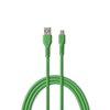 Kabel USB-A - USB-C COLORUM CK60-AC-04 1.8 m Zielony