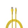 Kabel USB-A - USB-C COLORUM CK60-AC-05 1.8 m Żółty