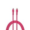 Kabel USB-C - USB-C COLORUM CK60-CC-02 1.8 m Różowy